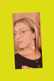 Flashionista – reflective earrings